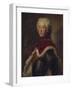 Portrait of Frederick II of Prussia-Antoine Pesne-Framed Giclee Print