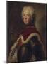 Portrait of Frederick II of Prussia-Antoine Pesne-Mounted Giclee Print