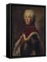 Portrait of Frederick II of Prussia-Antoine Pesne-Framed Stretched Canvas