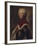 Portrait of Frederick II of Prussia-Antoine Pesne-Framed Giclee Print