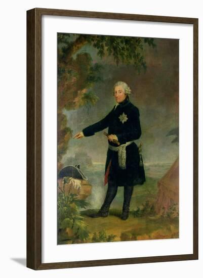 Portrait of Frederick II the Great, 1772-Anna Dorothea Lisiewska-Framed Giclee Print