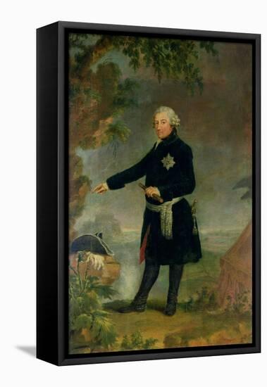 Portrait of Frederick II the Great, 1772-Anna Dorothea Lisiewska-Framed Stretched Canvas
