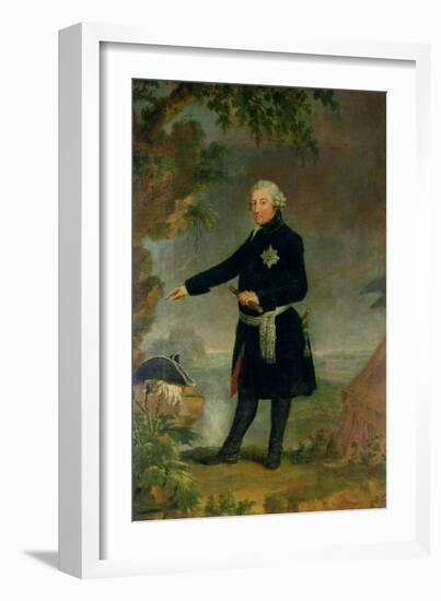 Portrait of Frederick II the Great, 1772-Anna Dorothea Lisiewska-Framed Giclee Print