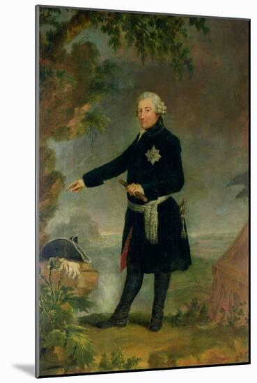 Portrait of Frederick II the Great, 1772-Anna Dorothea Lisiewska-Mounted Giclee Print