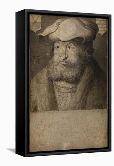 Portrait of Frederick III, Elector of Saxony (1463-152), C. 1525-Albrecht Dürer-Framed Stretched Canvas