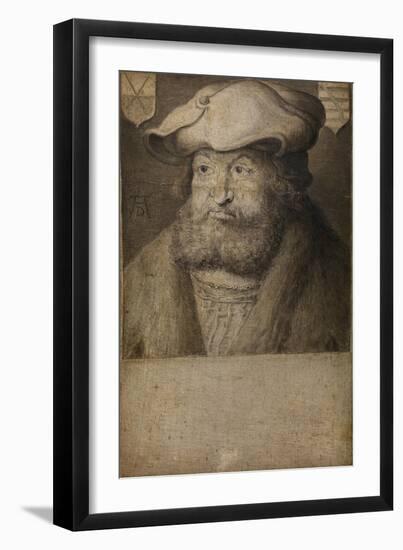 Portrait of Frederick III, Elector of Saxony (1463-152), C. 1525-Albrecht Dürer-Framed Giclee Print