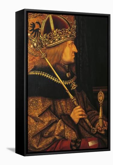 Portrait of Frederick III-null-Framed Stretched Canvas