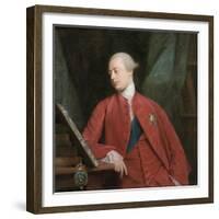 Portrait of Frederick, Lord North K. G., Later 2nd Earl of Guildford-Allan Ramsay-Framed Giclee Print