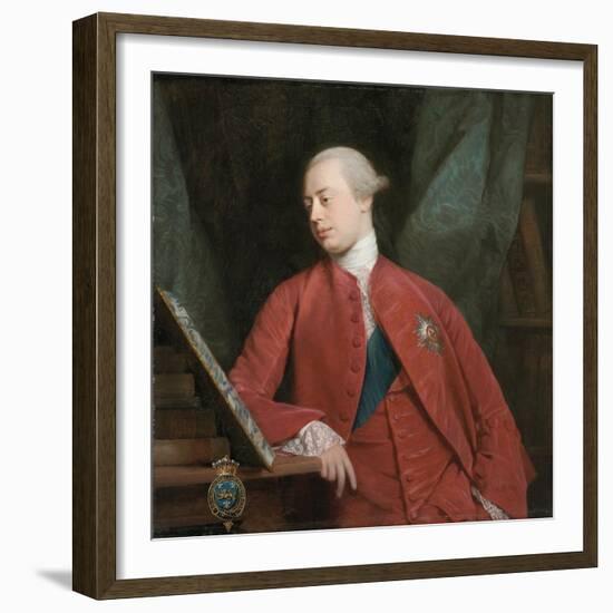 Portrait of Frederick, Lord North K. G., Later 2nd Earl of Guildford-Allan Ramsay-Framed Giclee Print