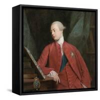 Portrait of Frederick, Lord North K. G., Later 2nd Earl of Guildford-Allan Ramsay-Framed Stretched Canvas