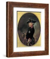 Portrait of Frederick the Great King of Prussia-null-Framed Giclee Print