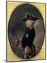 Portrait of Frederick the Great King of Prussia-null-Mounted Giclee Print