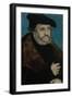 Portrait of Frederick the Wise, Elector of Saxony, C. 1525-1527-Lucas Cranach the Elder-Framed Giclee Print