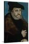 Portrait of Frederick the Wise, Elector of Saxony, C. 1525-1527-Lucas Cranach the Elder-Stretched Canvas