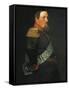 Portrait of Frederick VII of Denmark-null-Framed Stretched Canvas
