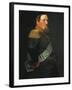 Portrait of Frederick VII of Denmark-null-Framed Giclee Print