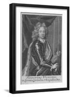 Portrait of Frederick William Kettler, Duke of Courland and Semigallia, C. 1710-Johann Martin Bernigeroth-Framed Giclee Print