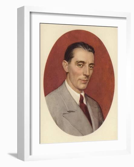 Portrait of Frederik Kuri-null-Framed Giclee Print