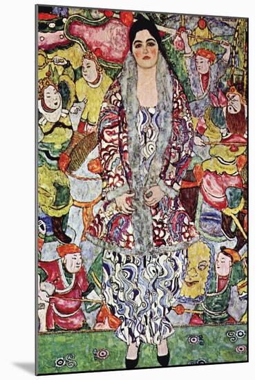 Portrait of Frederika Maria Beer-Gustav Klimt-Mounted Art Print