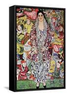 Portrait of Frederika Maria Beer-Gustav Klimt-Framed Stretched Canvas