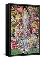Portrait of Frederika Maria Beer-Gustav Klimt-Framed Stretched Canvas