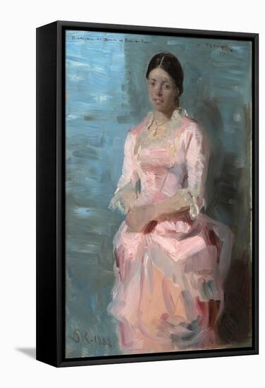 Portrait of Frederikke Tuxen, 1882-Peder Severin Kroyer-Framed Stretched Canvas