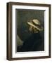 Portrait of Fredrik Collett, 1875 oil on board-Fritz Thaulow-Framed Giclee Print