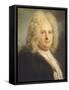 Portrait of French Consul Leblond-Rosalba Carriera-Framed Stretched Canvas