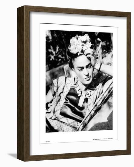 Portrait of Frida Kahlo-null-Framed Art Print