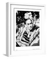 Portrait of Frida Kahlo-null-Framed Art Print