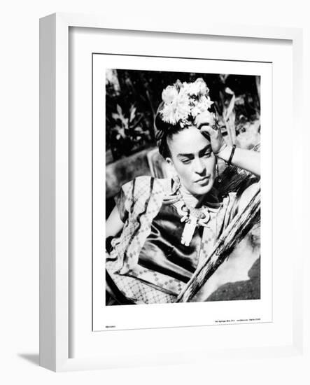 Portrait of Frida Kahlo-null-Framed Art Print