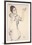 Portrait of Friederike Maria Beer, 1914-Egon Schiele-Framed Giclee Print