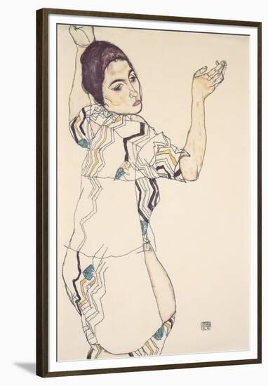 Portrait of Friederike Maria Beer, 1914-Egon Schiele-Framed Giclee Print