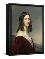 Portrait of Friederike Von Freiin Gumppenberg, 1843-Joseph Karl Stieler-Framed Stretched Canvas