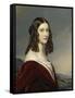 Portrait of Friederike Von Freiin Gumppenberg, 1843-Joseph Karl Stieler-Framed Stretched Canvas