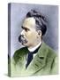 Portrait of Friedrich Nietzsche (1844 - 1900).-Unknown Artist-Stretched Canvas