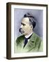 Portrait of Friedrich Nietzsche (1844 - 1900).-Unknown Artist-Framed Giclee Print