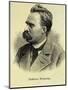 Portrait of Friedrich Nietzsche-Stefano Bianchetti-Mounted Giclee Print