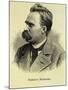 Portrait of Friedrich Nietzsche-Stefano Bianchetti-Mounted Premium Giclee Print