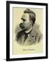 Portrait of Friedrich Nietzsche-Stefano Bianchetti-Framed Giclee Print