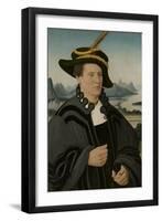 Portrait of Friedrich Rorbach, 1532-Conrad Faber Von Creuznach-Framed Premium Giclee Print