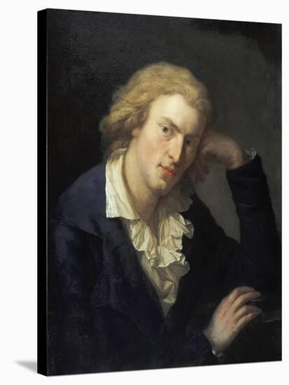 Portrait of Friedrich Von Schiller-Anton Graff-Stretched Canvas