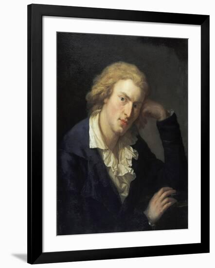 Portrait of Friedrich Von Schiller-Anton Graff-Framed Giclee Print