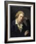 Portrait of Friedrich Von Schiller-Anton Graff-Framed Giclee Print