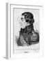 Portrait of Friedrich Wilhelm von Bulow-French School-Framed Giclee Print