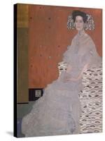 Portrait of Fritza Riedler, 1906-Gustav Klimt-Stretched Canvas