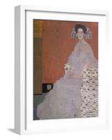 Portrait of Fritza Riedler, 1906-Gustav Klimt-Framed Giclee Print