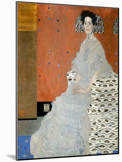 Portrait of Fritza Riedler, 1906-Gustav Klimt-Mounted Giclee Print