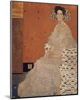 Portrait of Fritza Riedler-Gustav Klimt-Mounted Premium Giclee Print