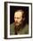 Portrait of Fyodor Dostoyevsky (1821-81) 1872-Vasili Grigorevich Perov-Framed Giclee Print